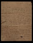 Letter from George Attmore Sparrow to his mother Annie Blackwell Sparrow